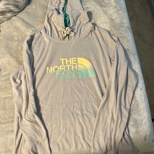 the north face light weight sweatshirt
